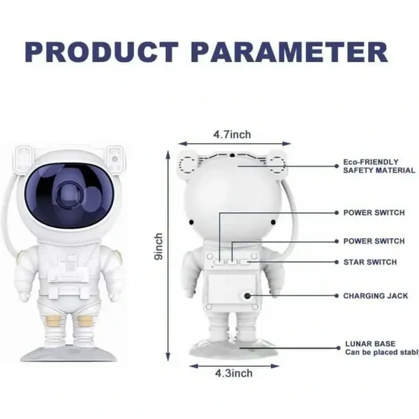 Generic Astronaute Projecteur Ciel Étoilé Galaxie Enfant Adulte