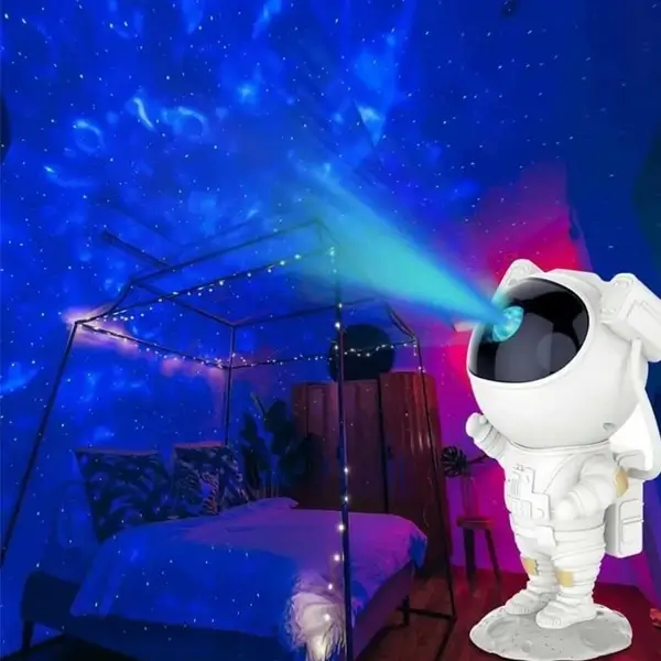 Veilleuses NOUVEAU 360 ° Réglable Astronaute Étoile Ciel Étoilé